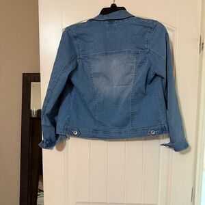 Classic Blue Denim Jacket-Girls